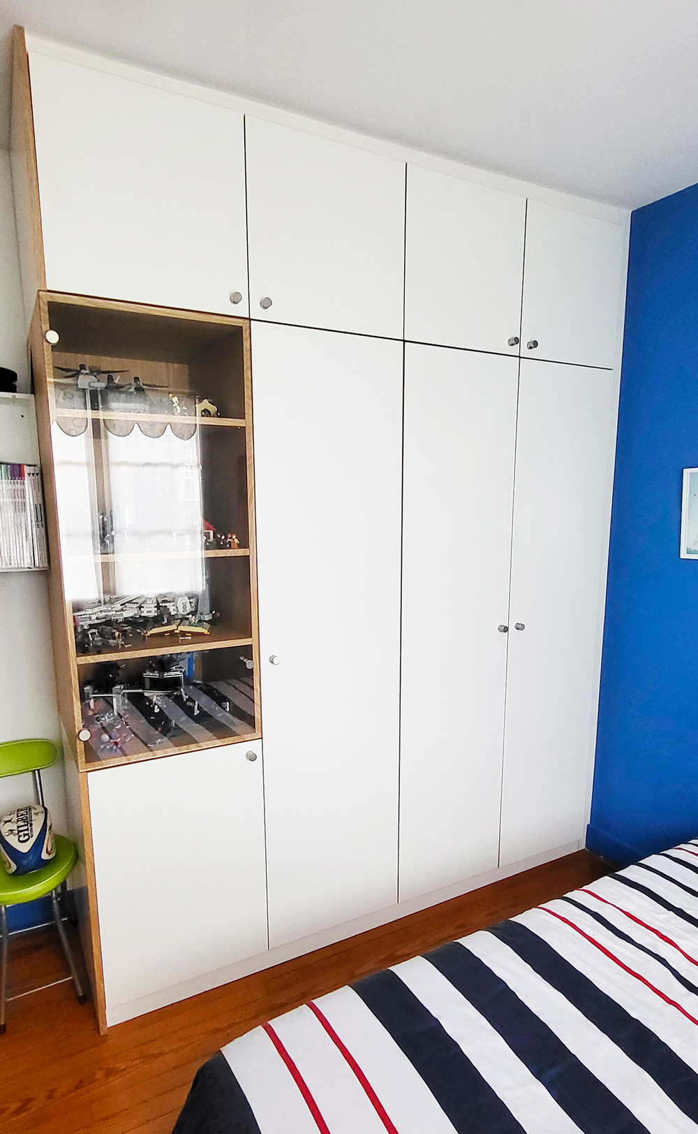 dressing rangement vitrée chambre menuiserie betin guillaume gironde